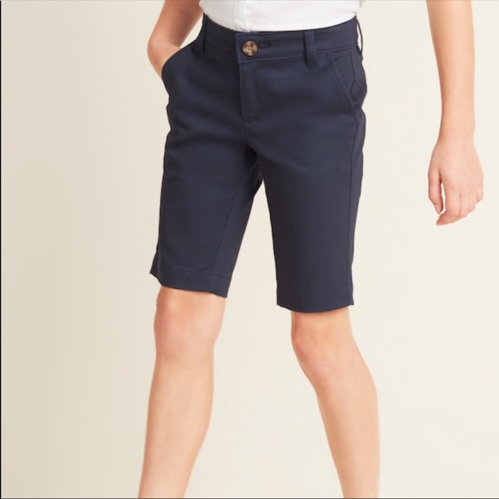 Old Navy Uniform Shorts Girls size 6 Slim